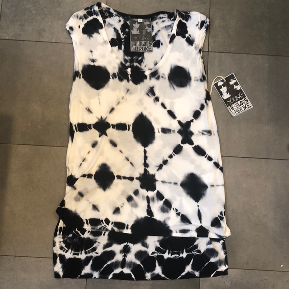 Young Fabulous & Broke Tops - Young Fabulous & Broke Tye Dye Top